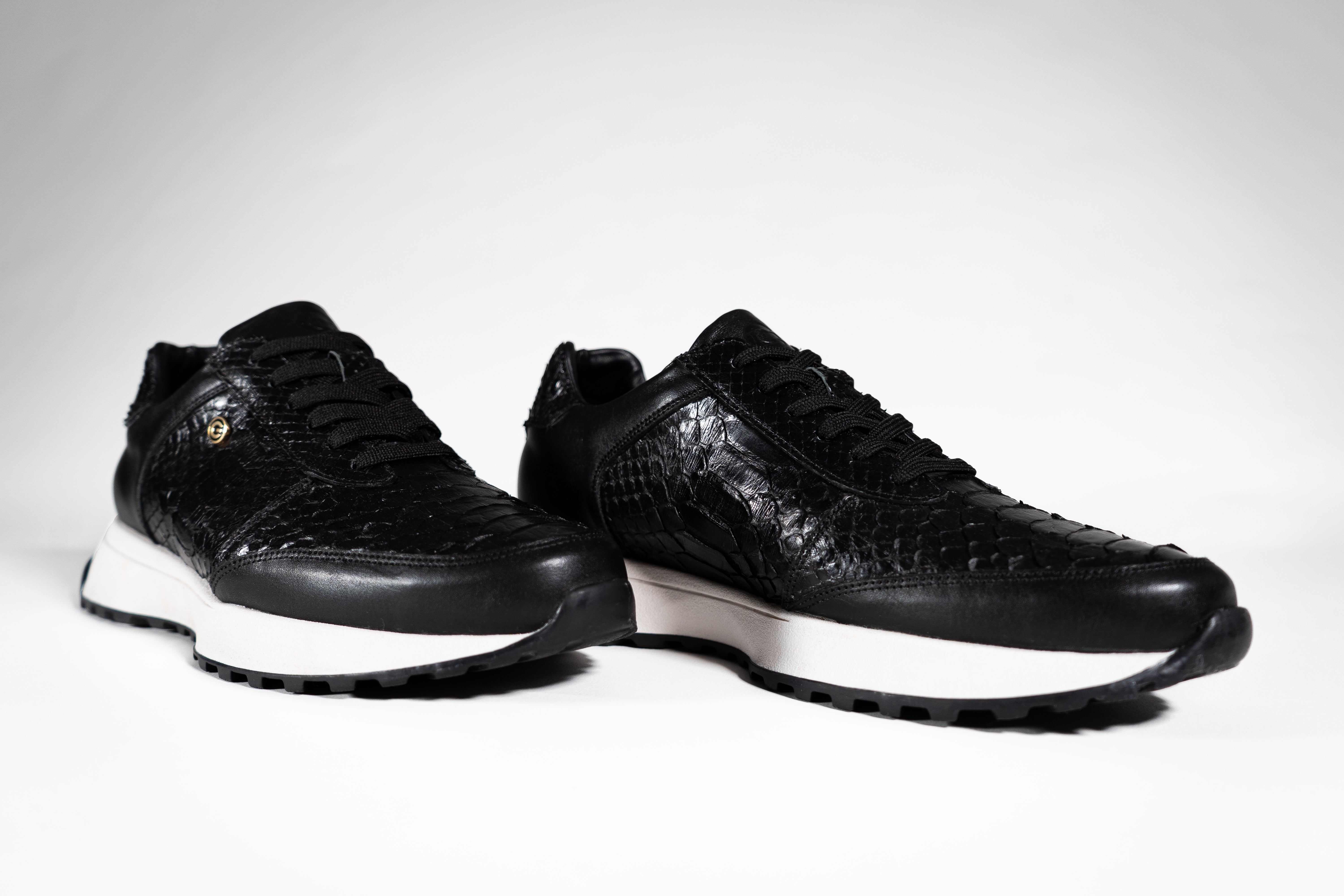 GOOSE ICONS – Founder in Leather & Black Python (🔒 Preorder to unlock)