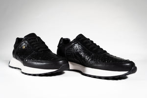 GOOSE ICONS – Founder in Leather & Black Python (🔒 Preorder to unlock)