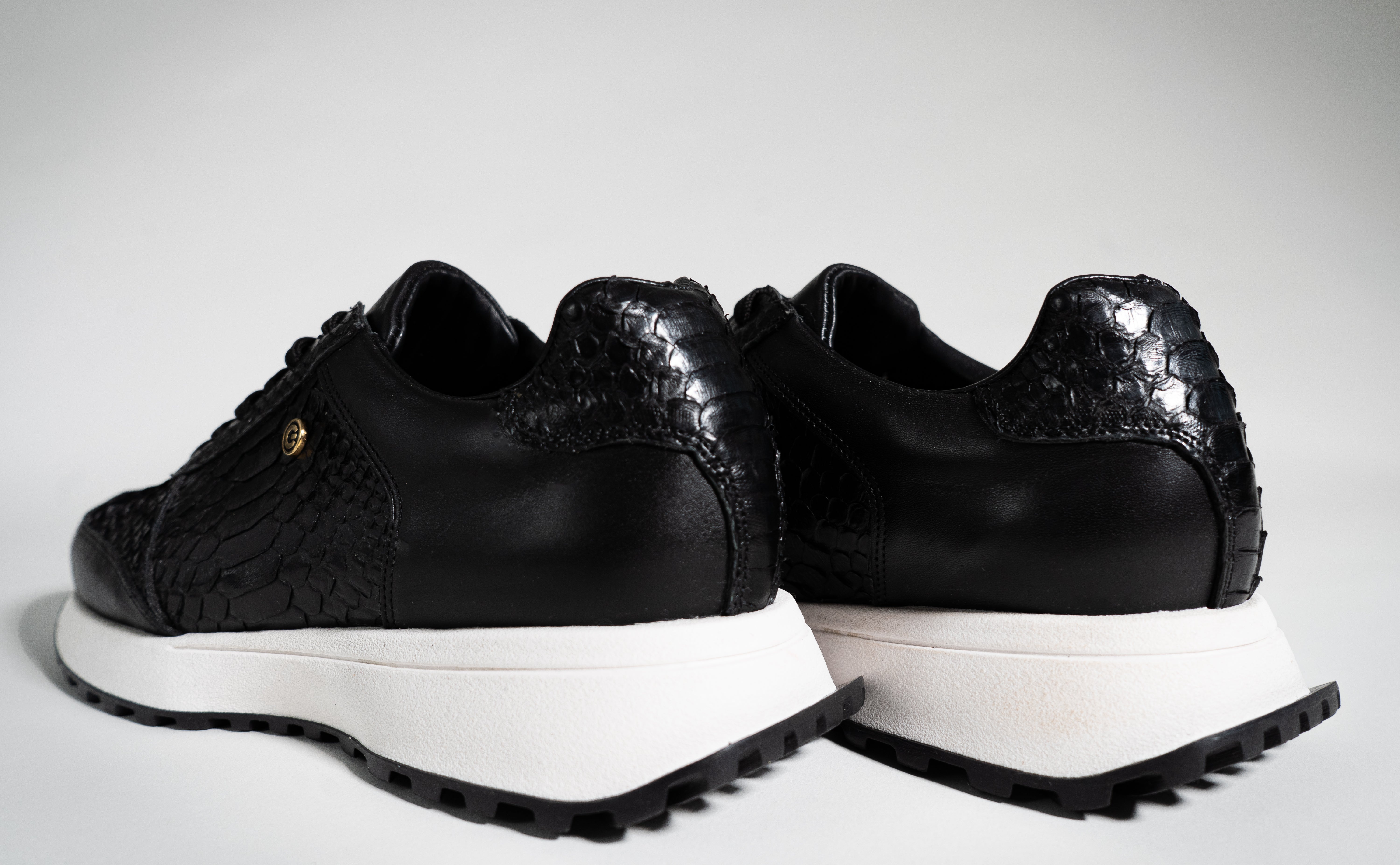 GOOSE ICONS – Founder in Leather & Black Python (🔒 Preorder to unlock)