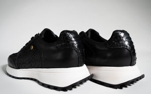 GOOSE ICONS – Founder in Leather & Black Python (🔒 Preorder to unlock)