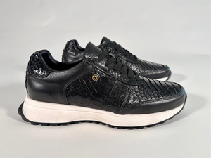 GOOSE ICONS – Founder in Leather & Black Python