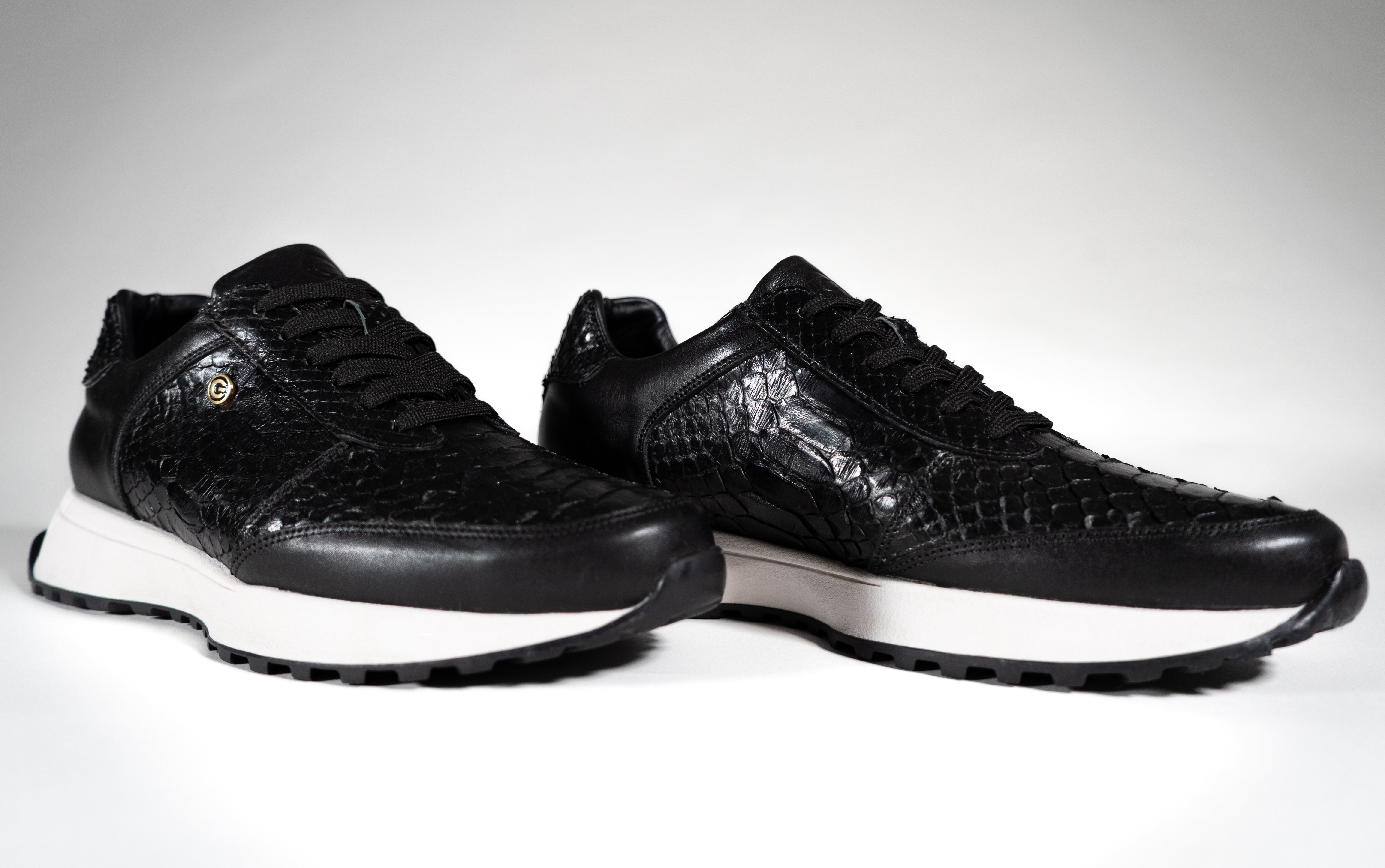 GOOSE ICONS – Founder in Leather & Black Python (🔒 Preorder to unlock)