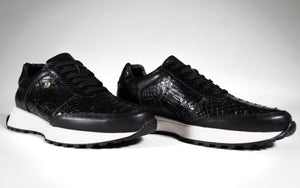 GOOSE ICONS – Founder in Leather & Black Python (🔒 Preorder to unlock)
