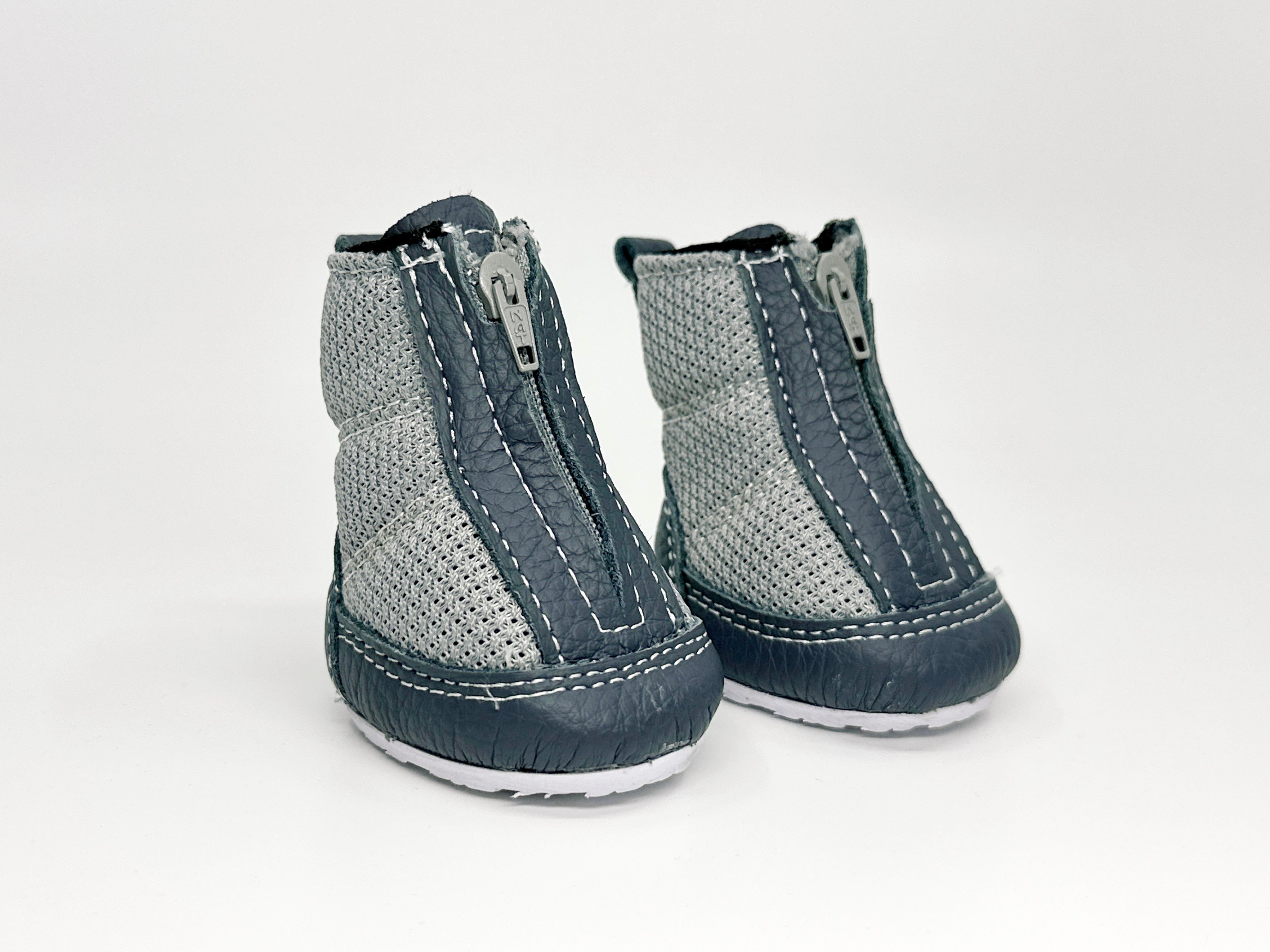 LEON Light Grey Dog Boots