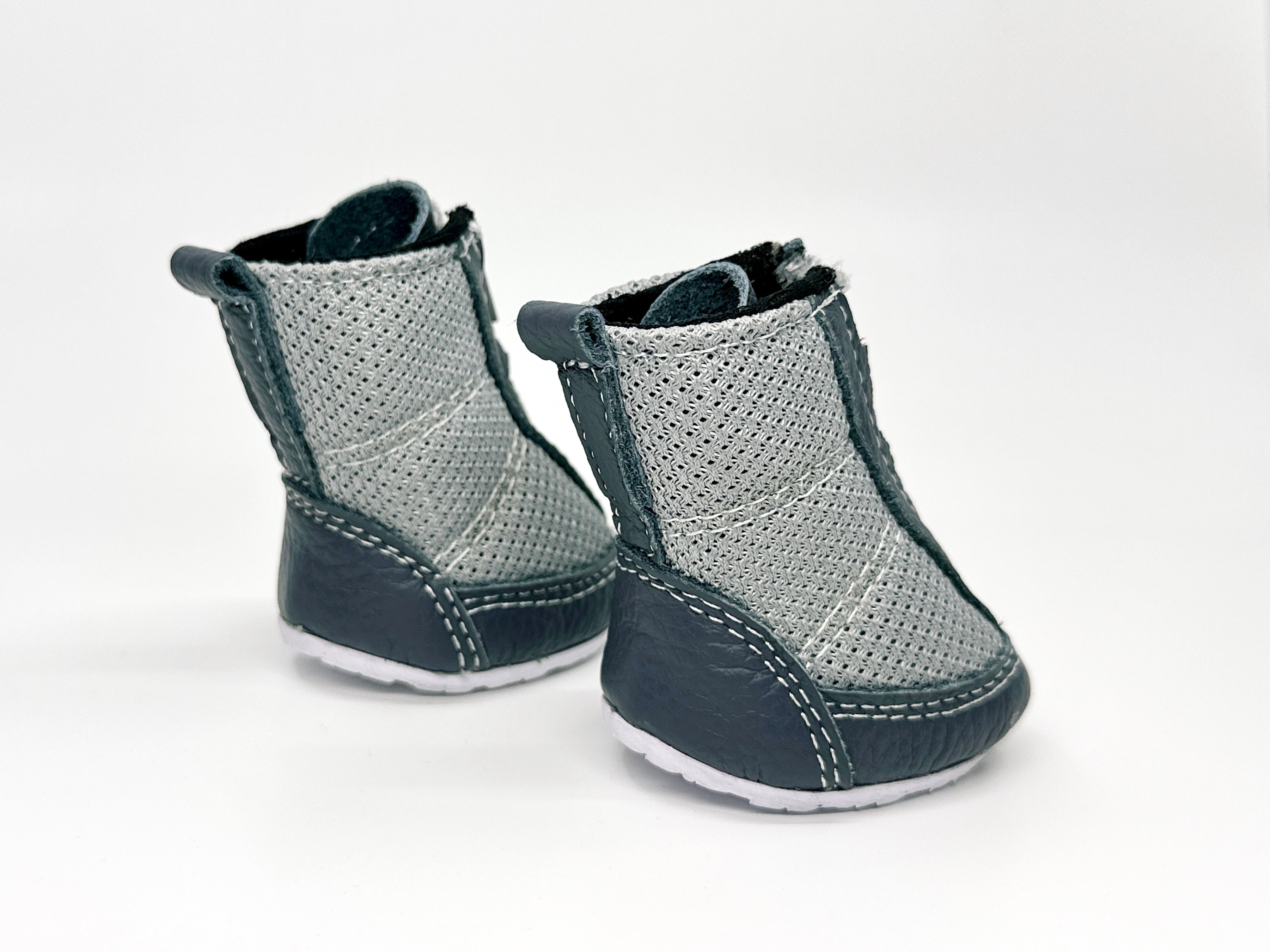 LEON Light Grey Dog Boots